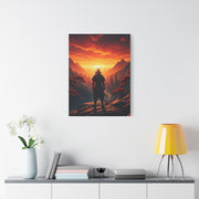 Samurai at Sunset Wall Art & Canvas Prints