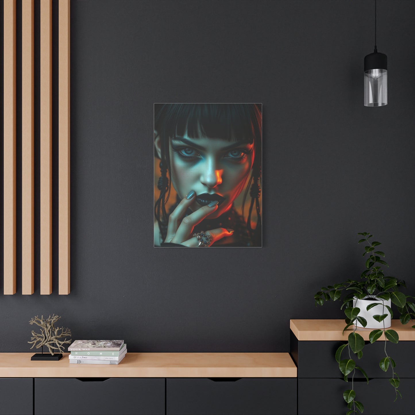 Ebon Enigma Wall Art wall art & canvas print