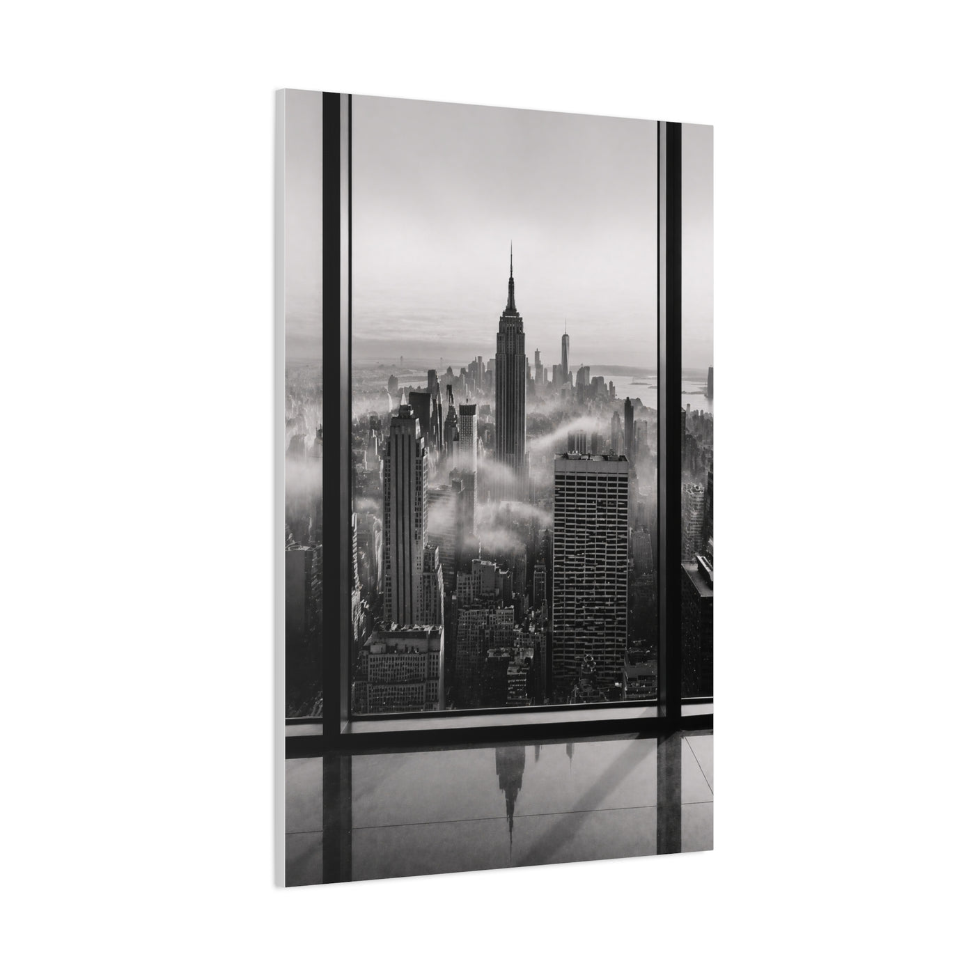 Empire State Window Perspective Wall Art & Canvas Print