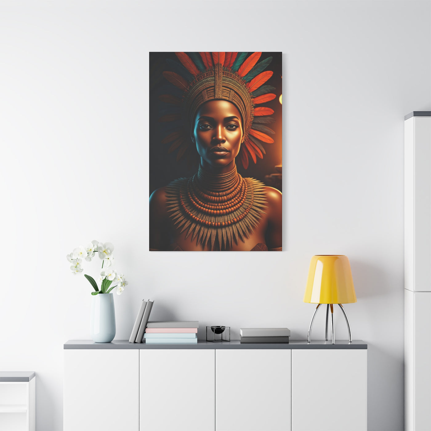 Sun Crowned Queen Wall Art & Canvas Prints