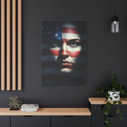 Stars and Stripes Face of Freedom Wall Art & Canvas Prints