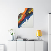 Expressive Multicolor Stroke Abstract Wall Art & Canvas Prints