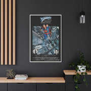 Superman "You'll Believe A Man Can Fly" Movie Poster Wall Art & Canvas Print