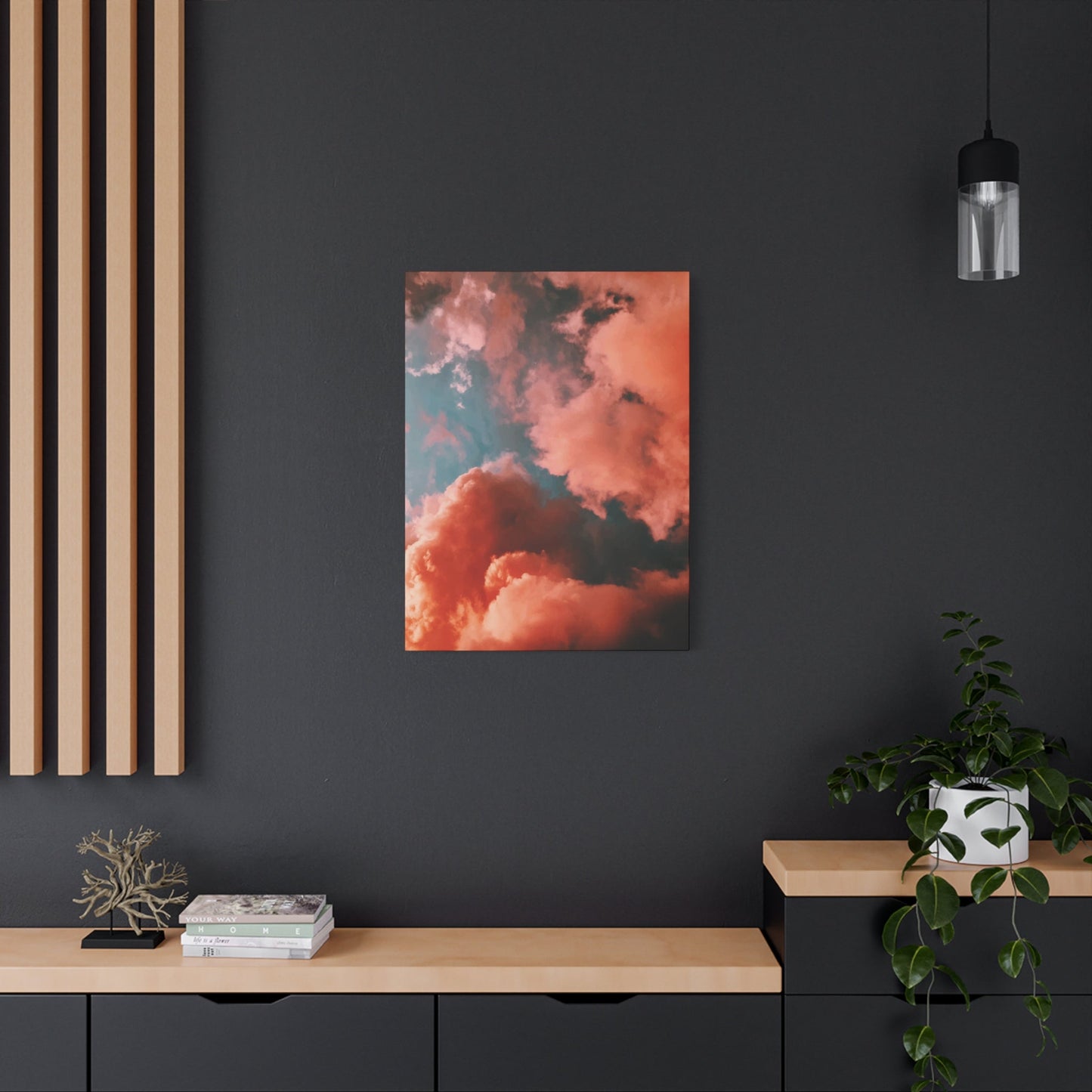 Red Clouds Wall Art & Canvas Prints