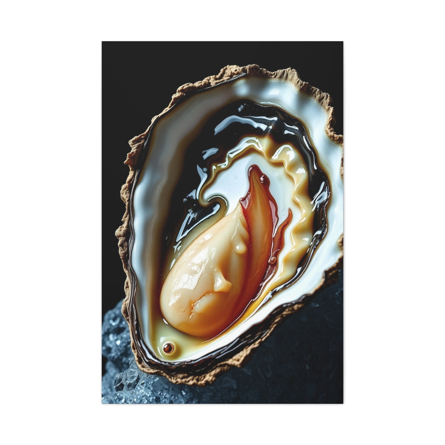 Oyster Art Canvas Art 8 Wall Art & Canvas Print