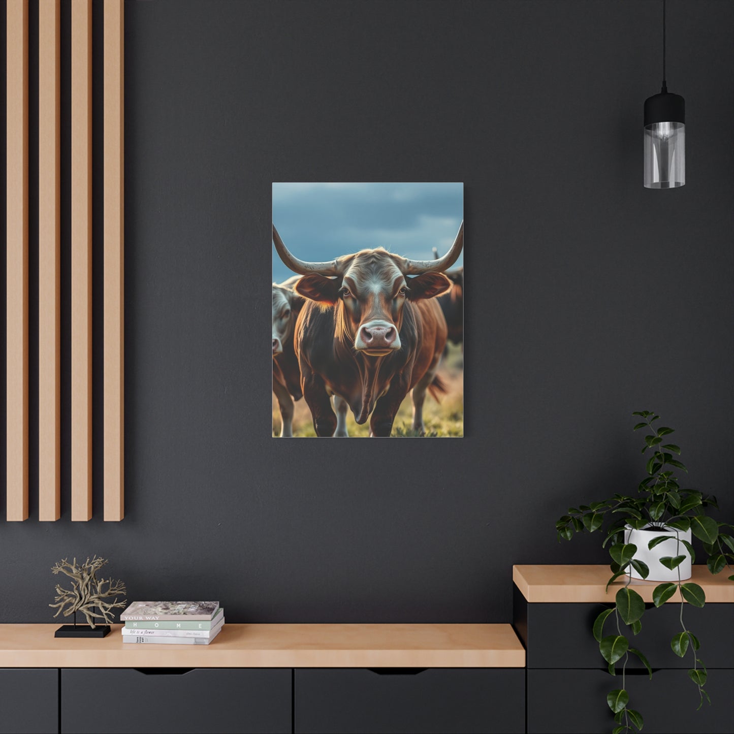 Serene Ruminant Elegance Wall Art & Canvas Print