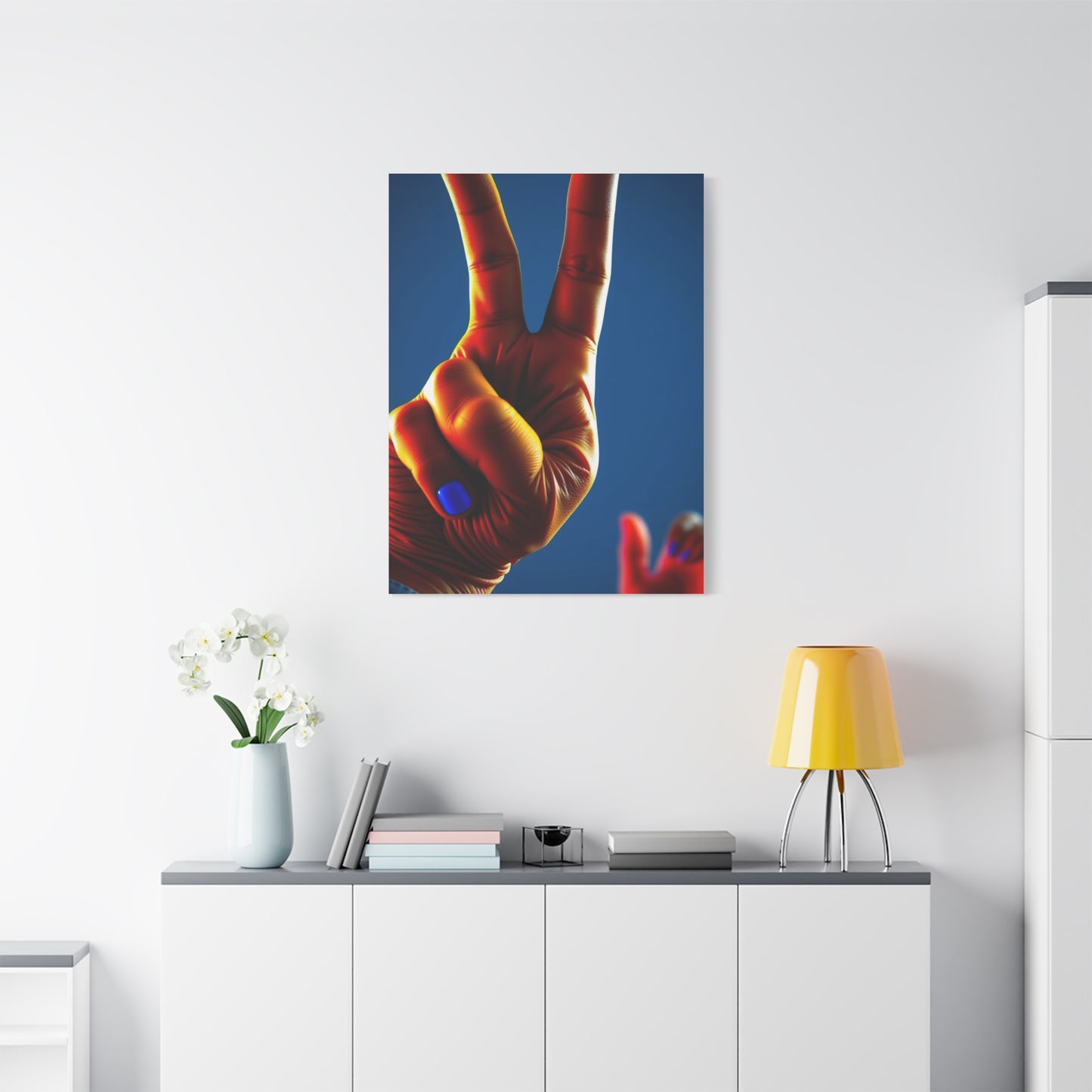 Peace Sign Art Supreme Canvas Wall Art & Canvas Print