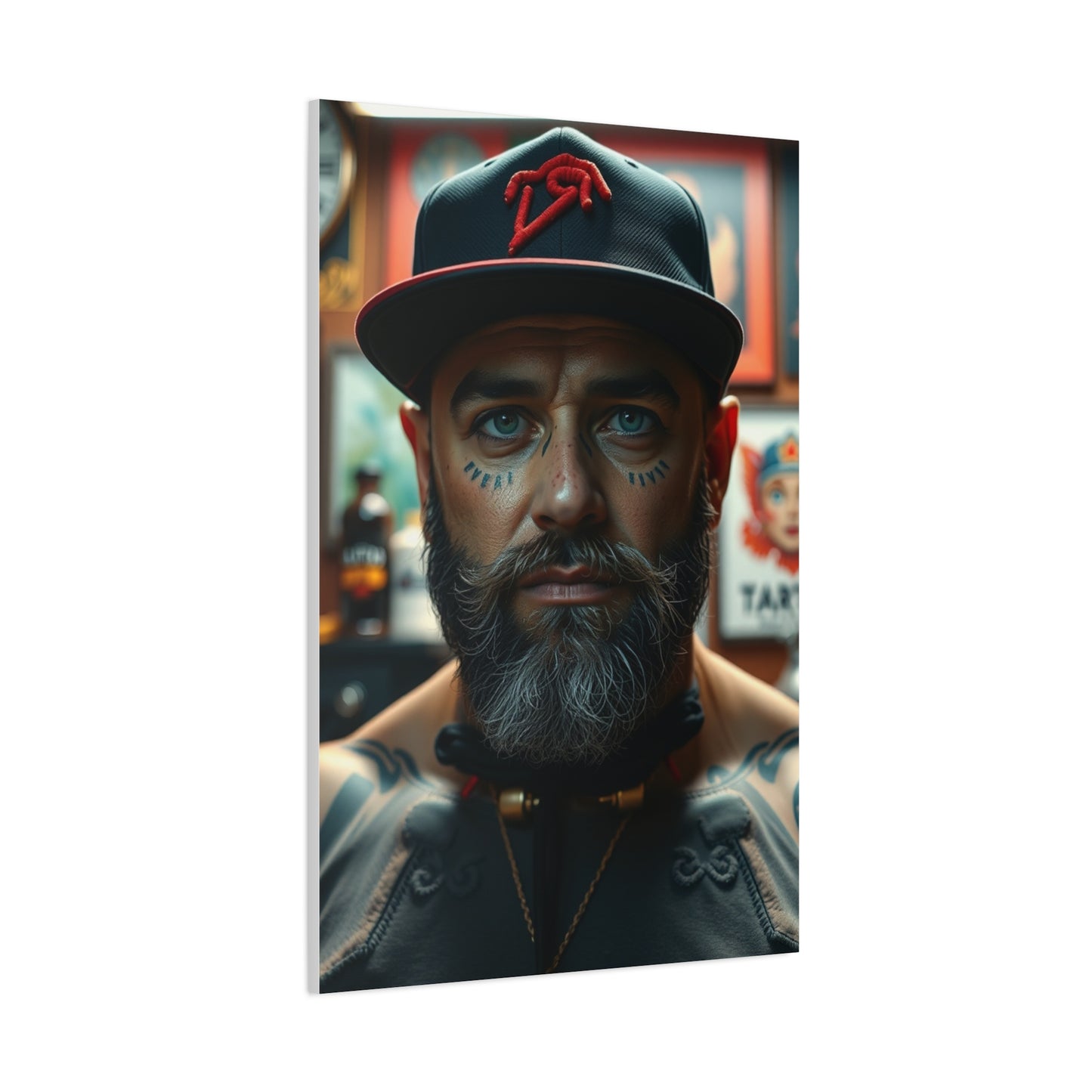Tattoo Parlor Art Luxury Canvas Wall Art & Canvas Print