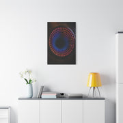 Infinity Neon Tunnel Mirror Wall Art & Canvas Print