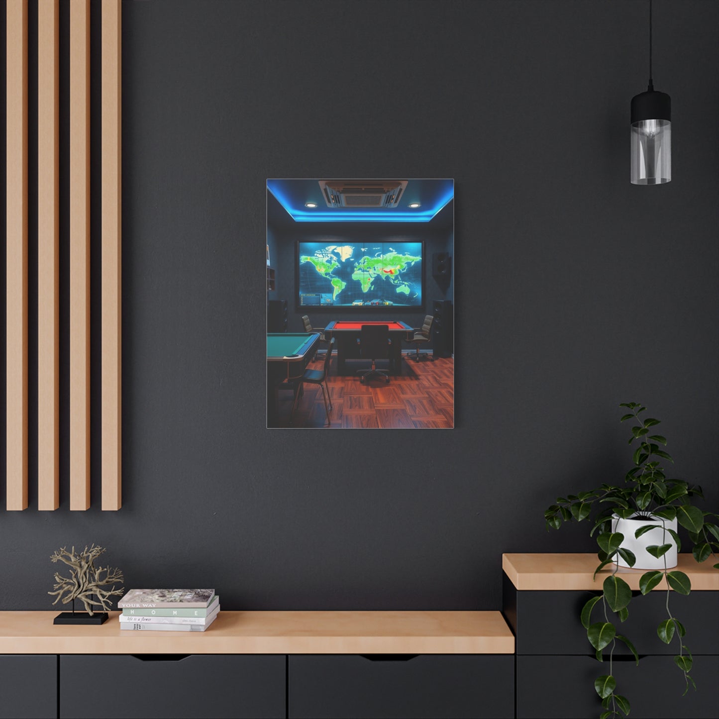 Vision Game Room Art Art Wall Art & Canvas Print