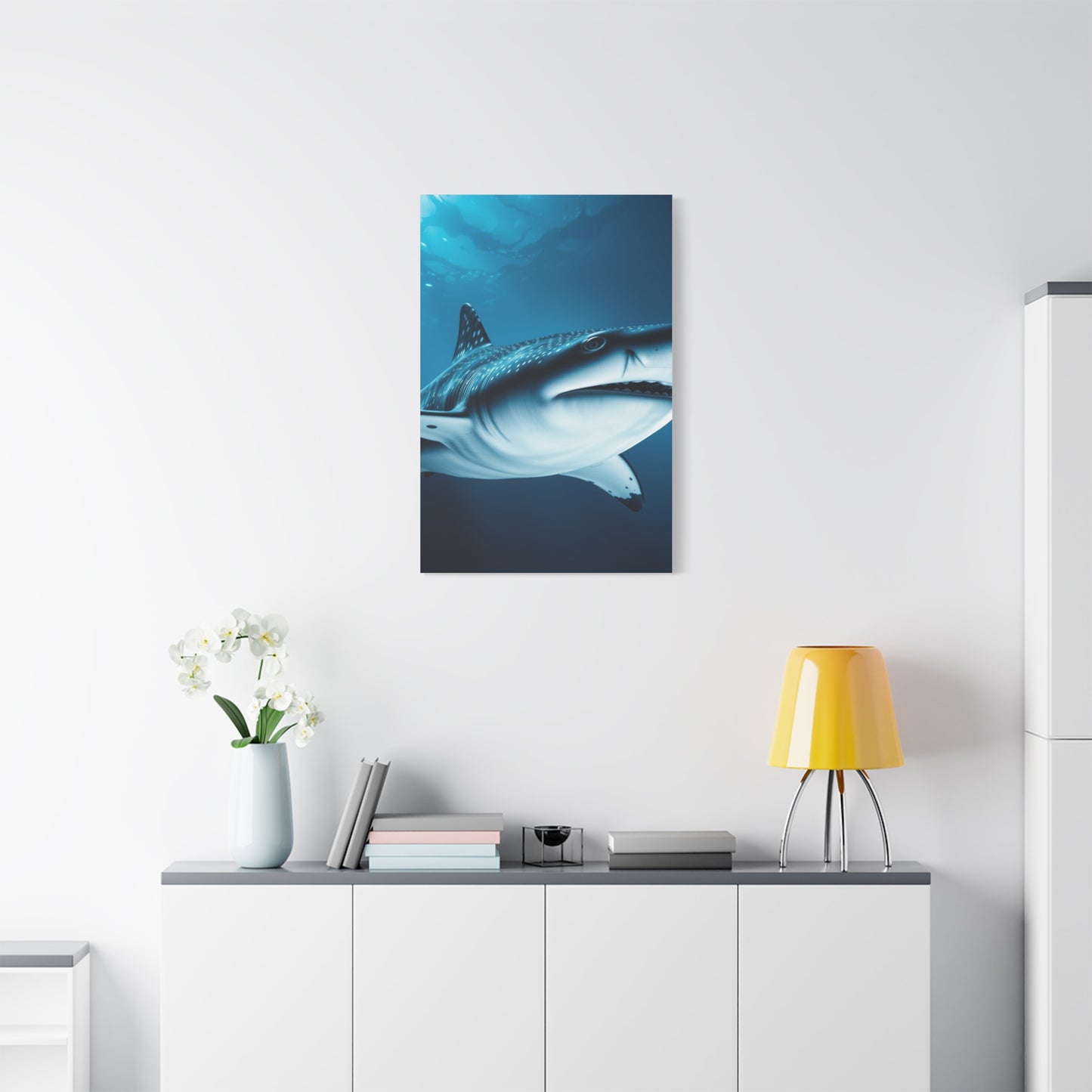 Supreme Whale Shark Art Beautiful Collection Wall Art & Canvas Print
