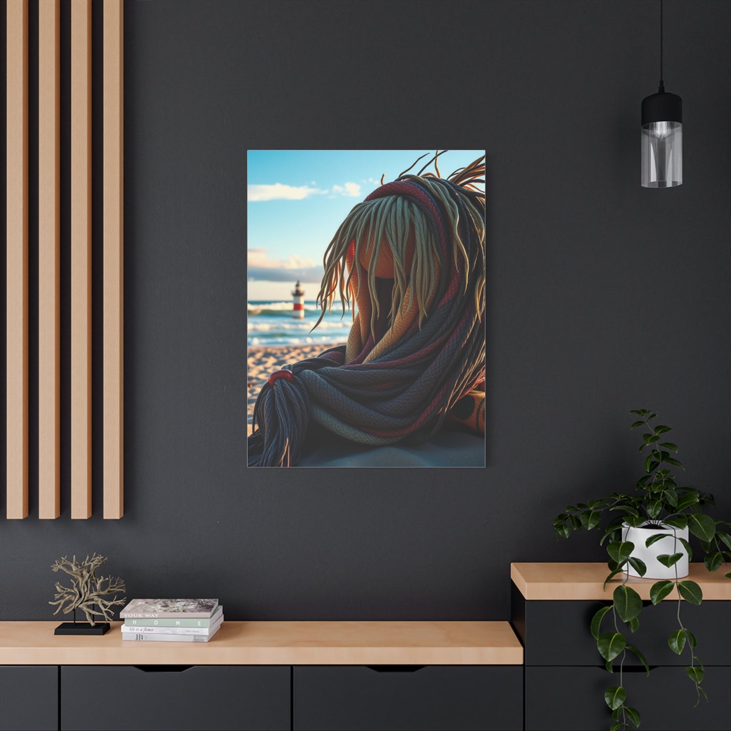 Azure Horizon Canvas Wall Art & Canvas Print