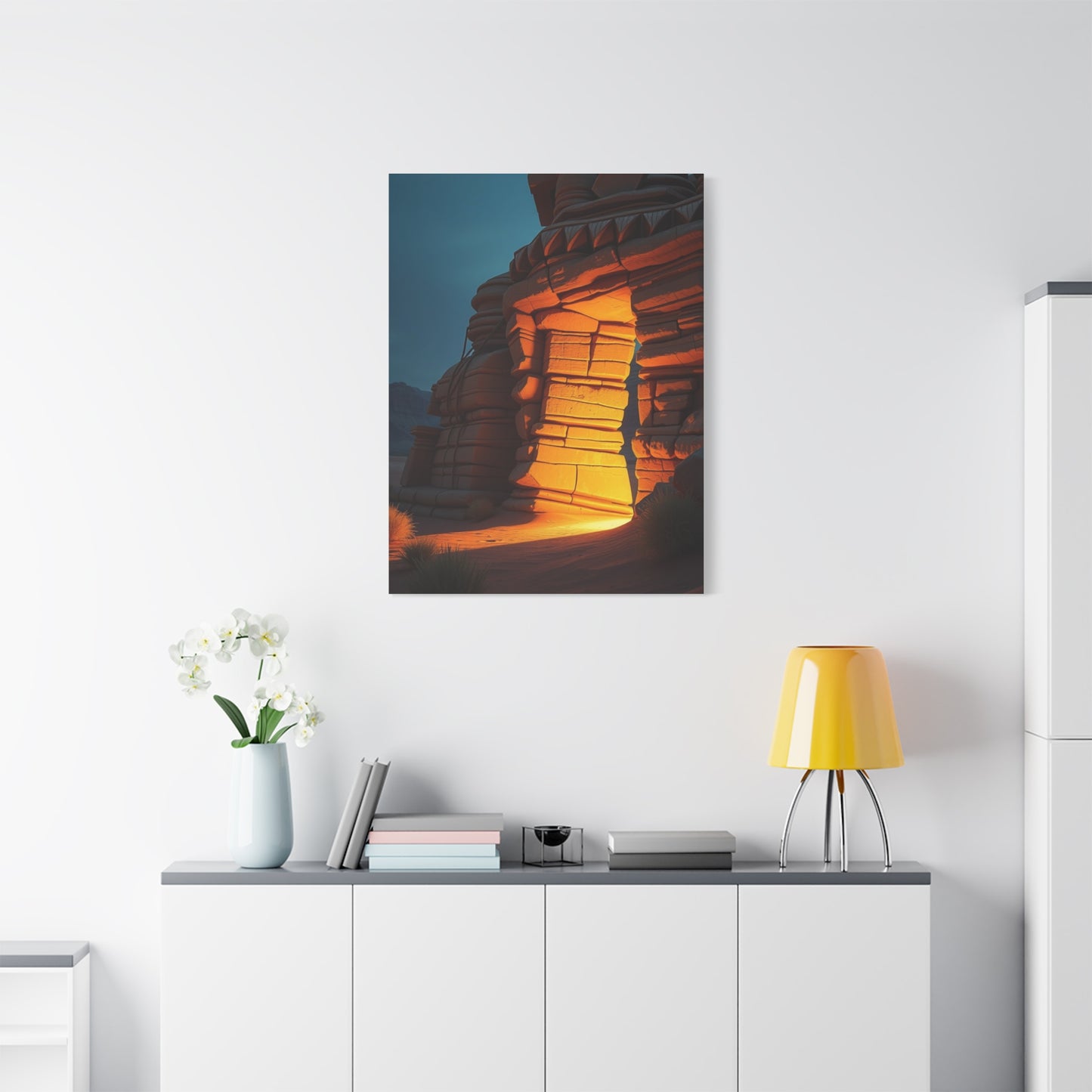 Golden Zenith Artwork Wall Art & Canvas Print