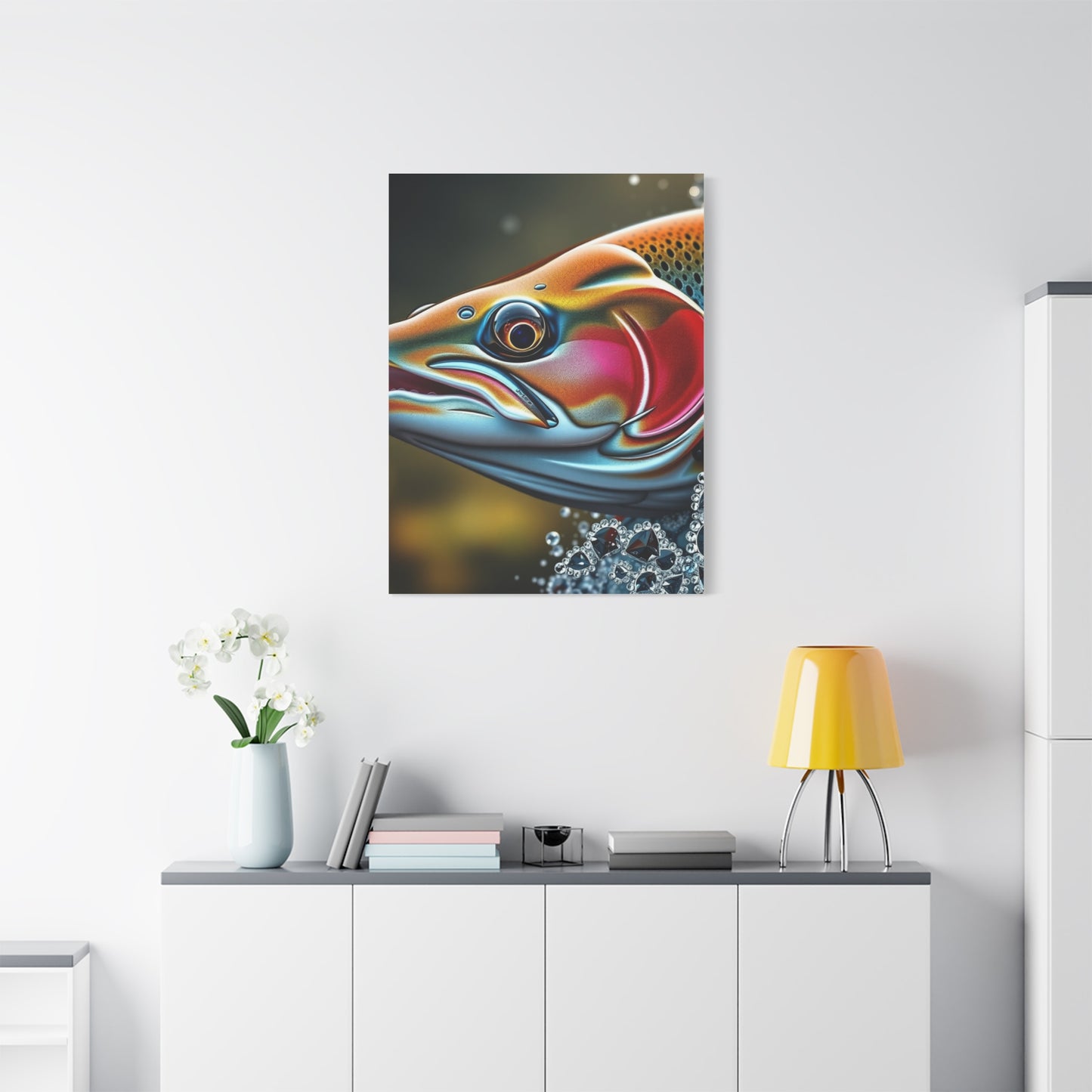 Supreme Trout Art Beautiful Collection Wall Art & Canvas Print