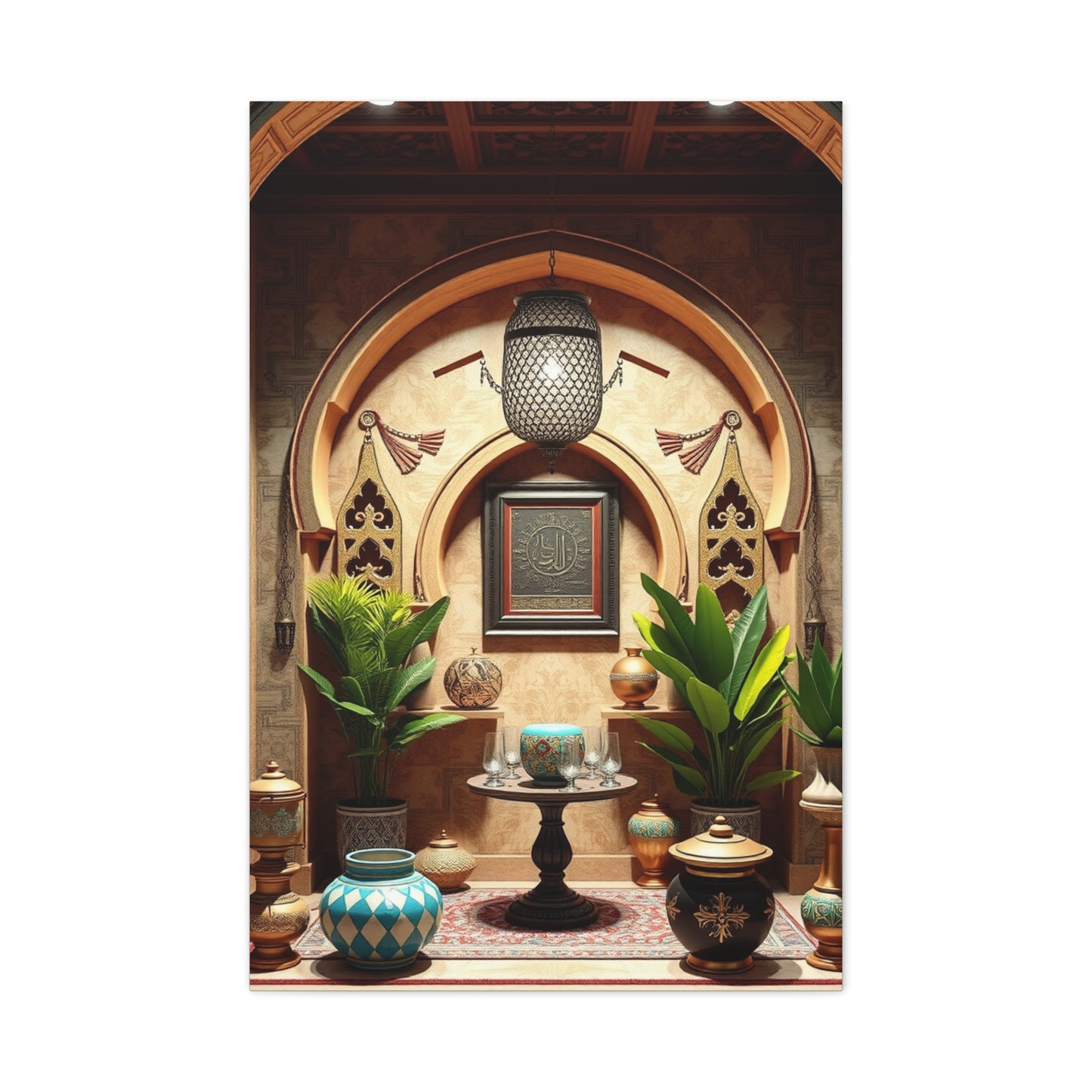 Middle Eastern Decor Art Luxury Canvas Wall Art & Canvas Print