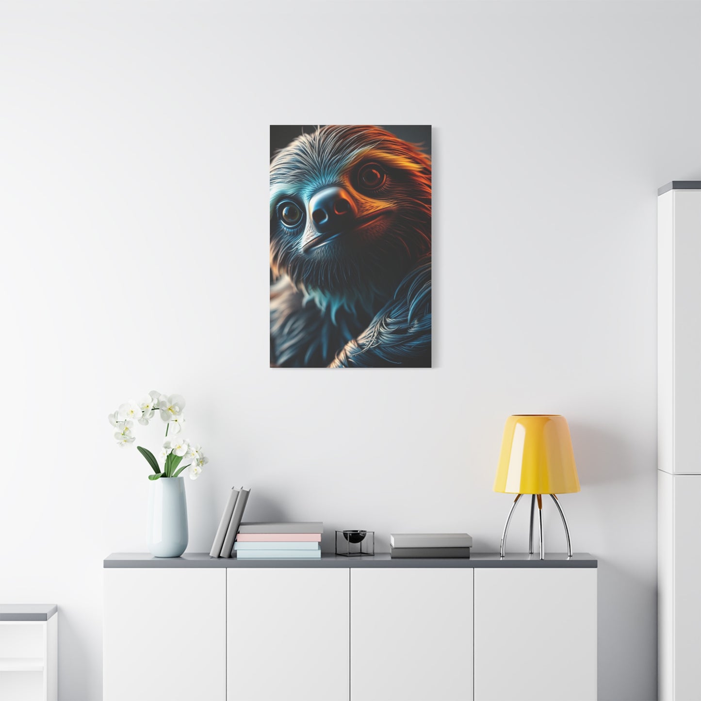 Vision Sloth Art Art Wall Art & Canvas Print