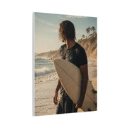 Coastal Surf Reflection Portrait Wall Art & Canvas Print