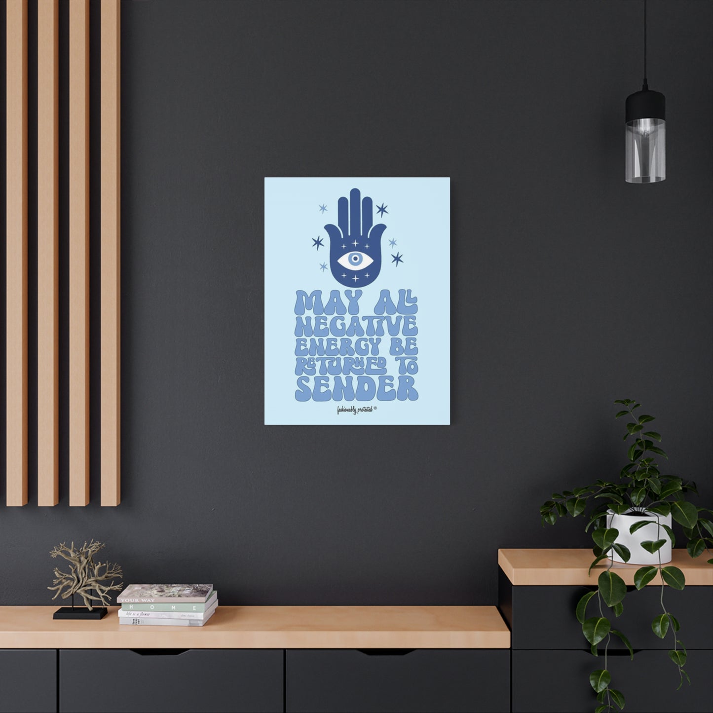 Return Negative Energy Wall Art & Canvas Prints