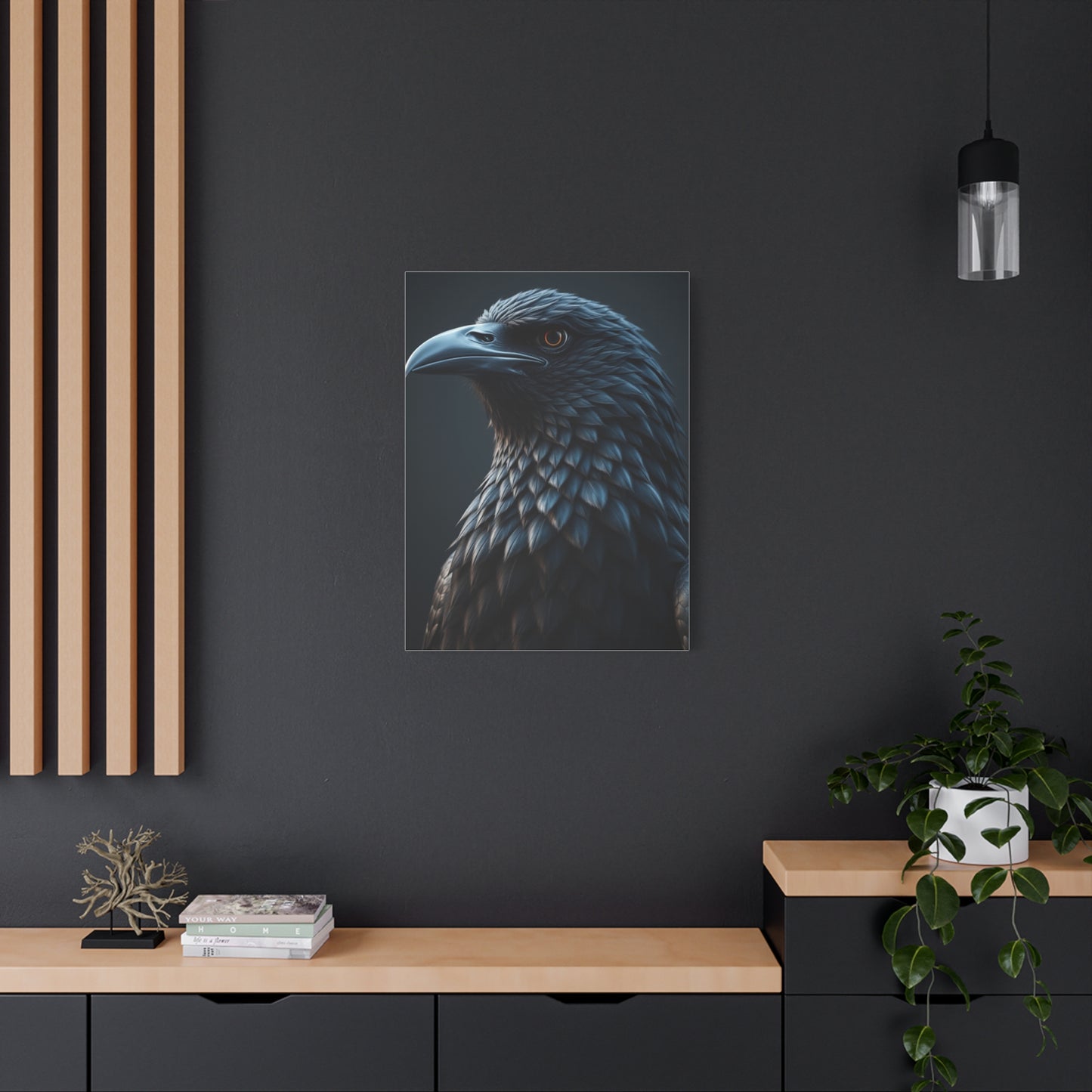 Masterpiece Crow Art Vision Wall Art & Canvas Print