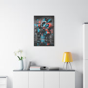 Phygital Abstract Graffiti Composition Street Wall Art & Canvas Print