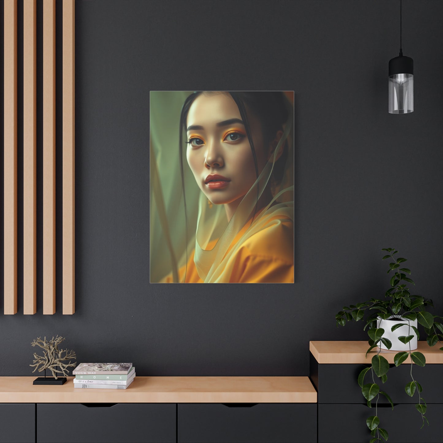 Golden Reverie Canvas Wall Art & Canvas Print