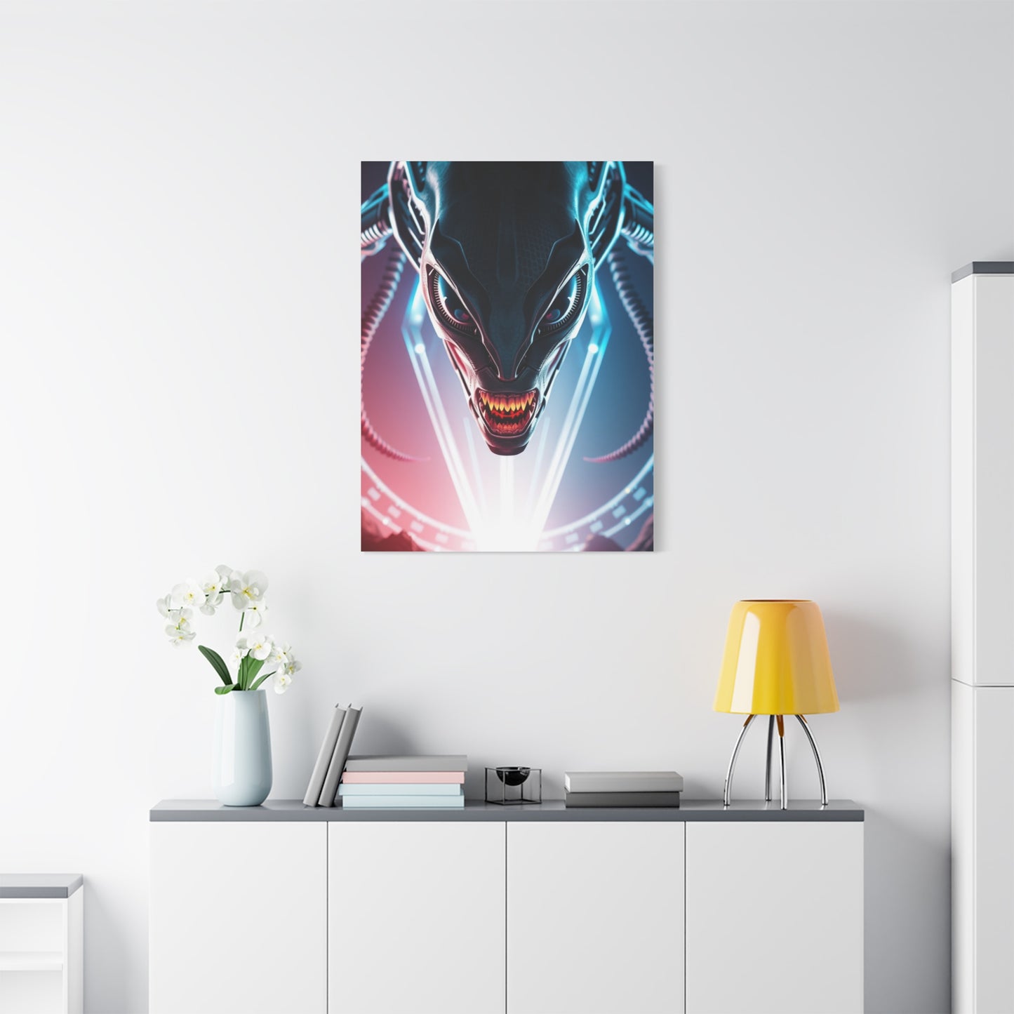 Supreme Alien Art Beautiful Collection Wall Art & Canvas Print