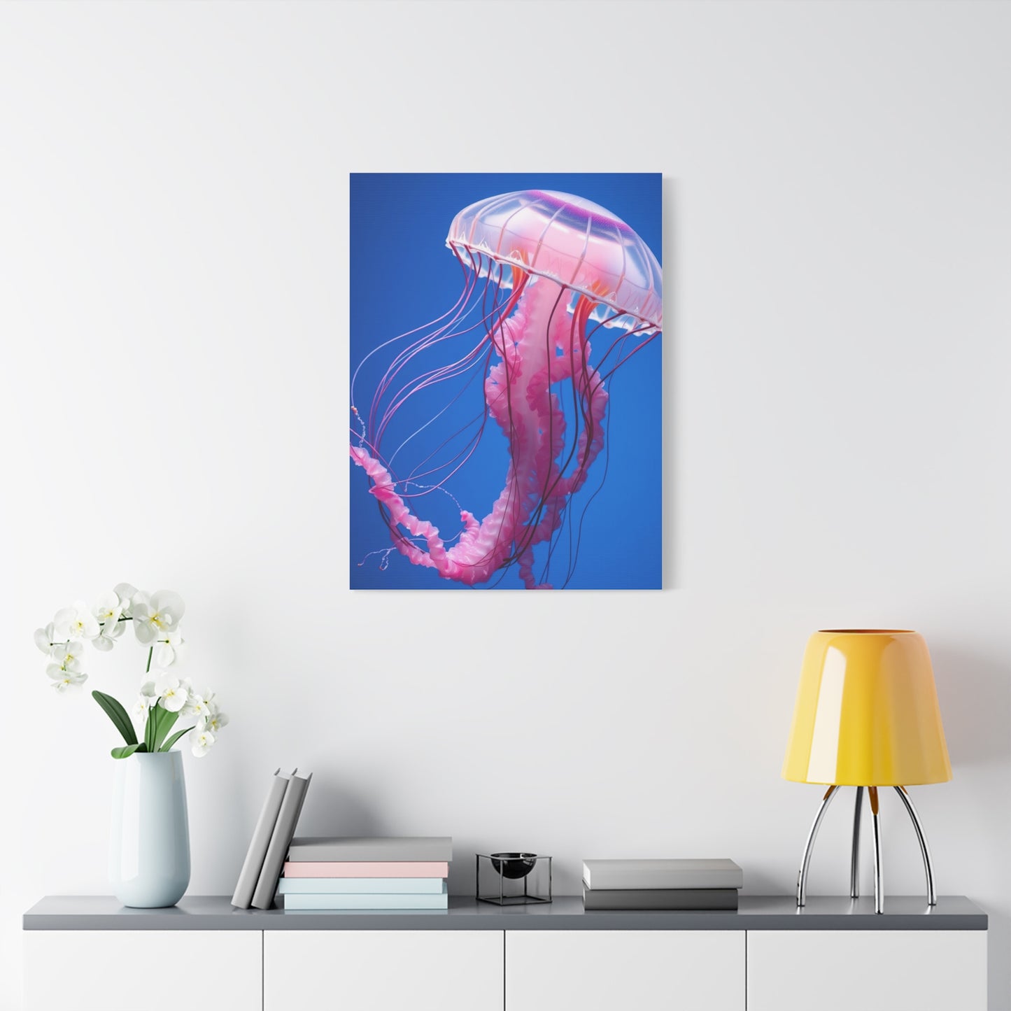 Vision Jellyfish Art Art Wall Art & Canvas Print