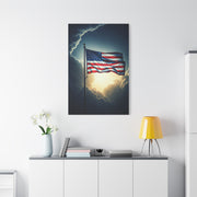 Stormlight American Flag Glory Wall Art & Canvas Prints