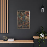 Graffiti Tapestry Collage Street Wall Art & Canvas Print