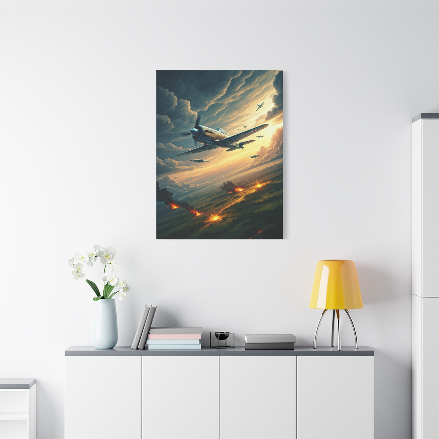 Thunderstorm Flight Vanguard Wall Art & Canvas Prints