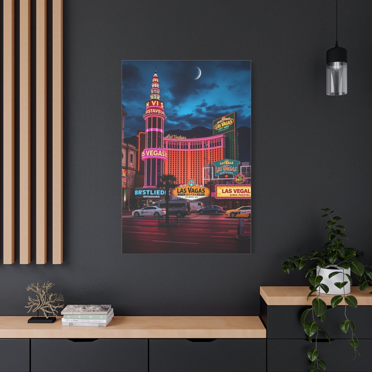 Las Vagas Art Canvas Art 2 Wall Art & Canvas Print