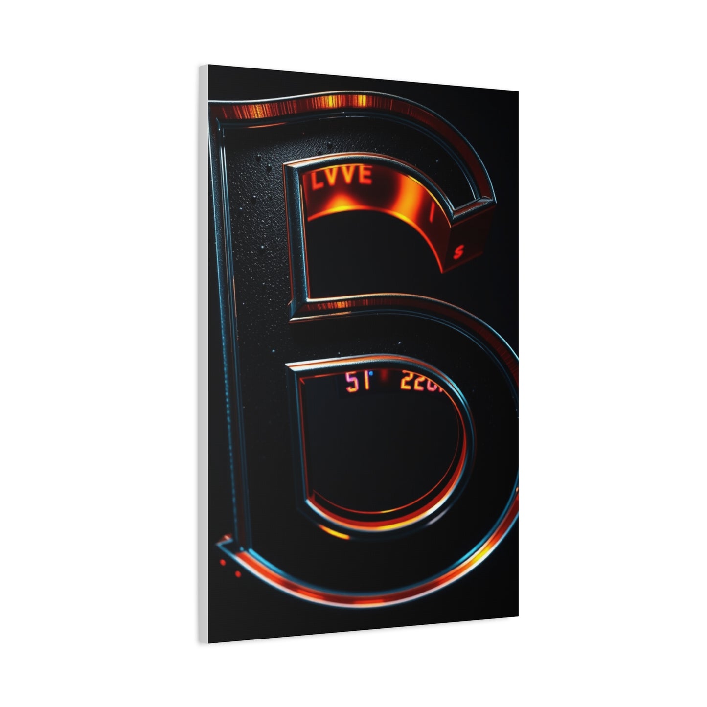 Alphabet & Letter B Art Refined Canvas Wall Art & Canvas Print