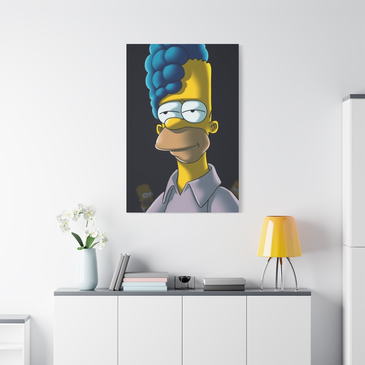 Vision The Simpsons Art Art Wall Art & Canvas Print