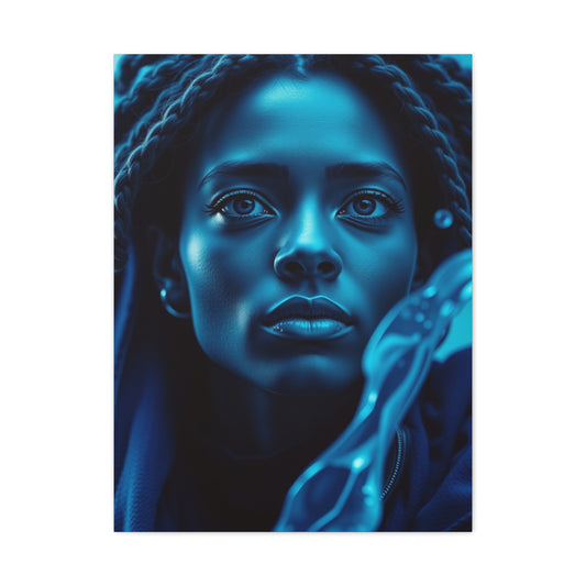 Royal Cobalt Canvas Wall Art & Canvas Print