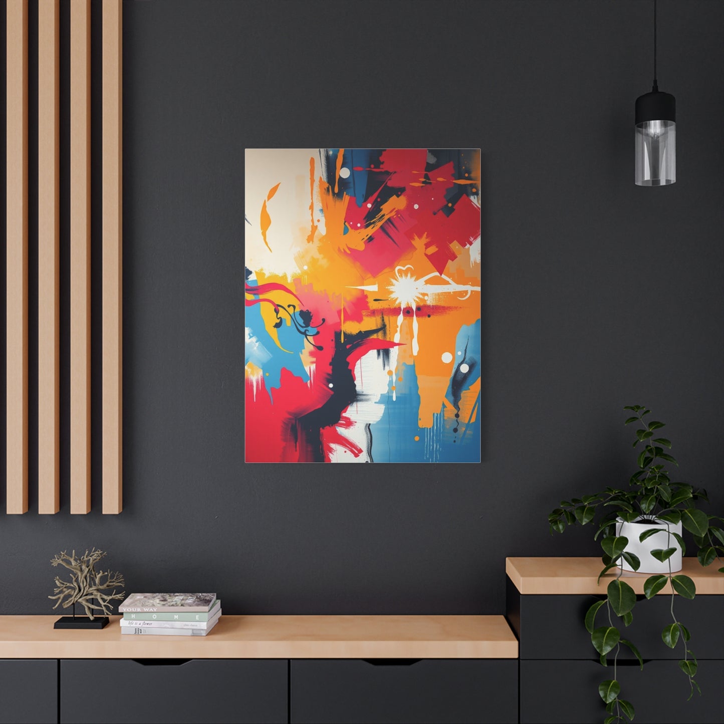 Grandiose Abstraction Canvas