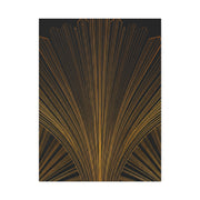 Regal Fan Lines Art Deco Wall Art & Canvas Prints