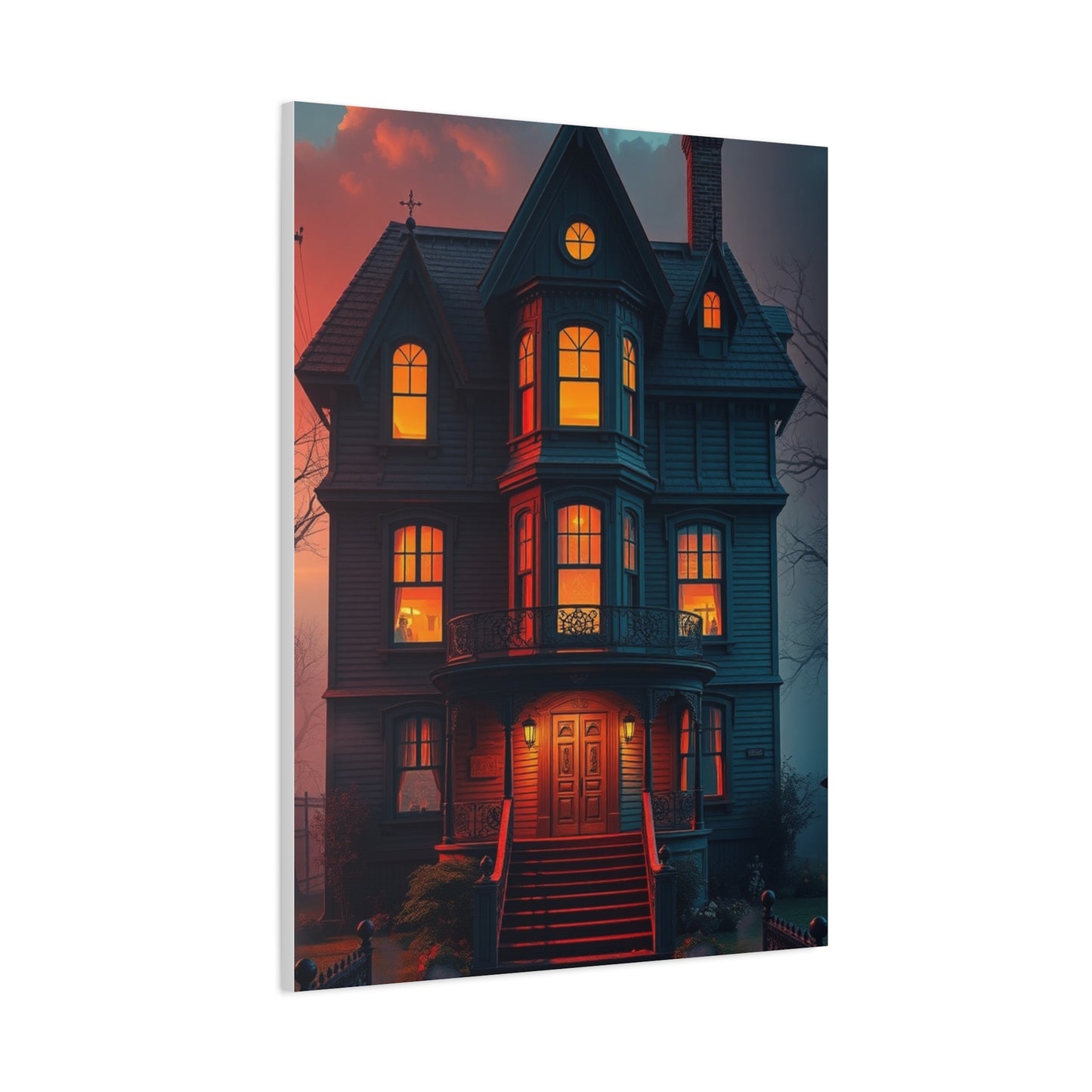 Masterpiece Haunted House Art Vision Wall Art & Canvas Print