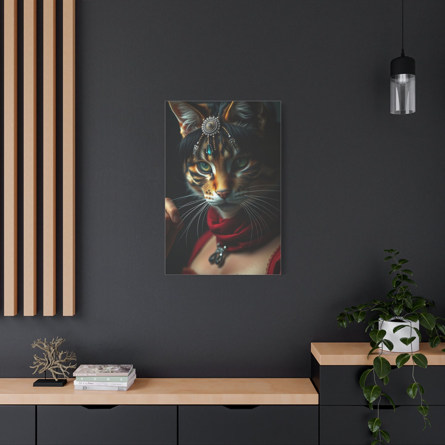 Catfight Art Supreme Canvas Wall Art & Canvas Print