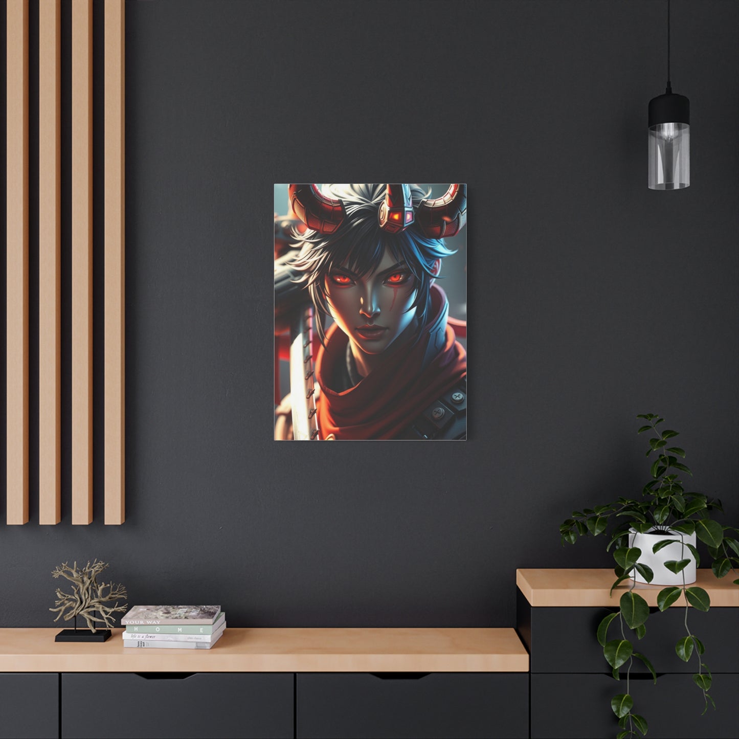 Demon Slayer Characters Art Luxury Canvas Wall Art & Canvas Print