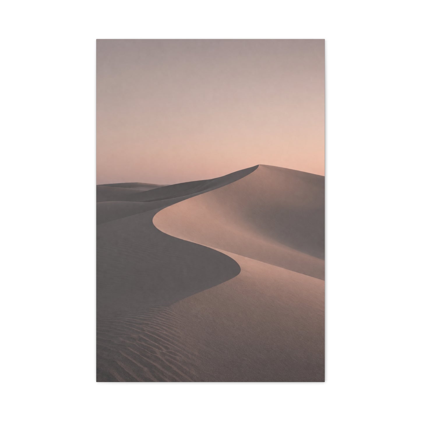 Minimal Desert Serenity Wall Art & Canvas Print