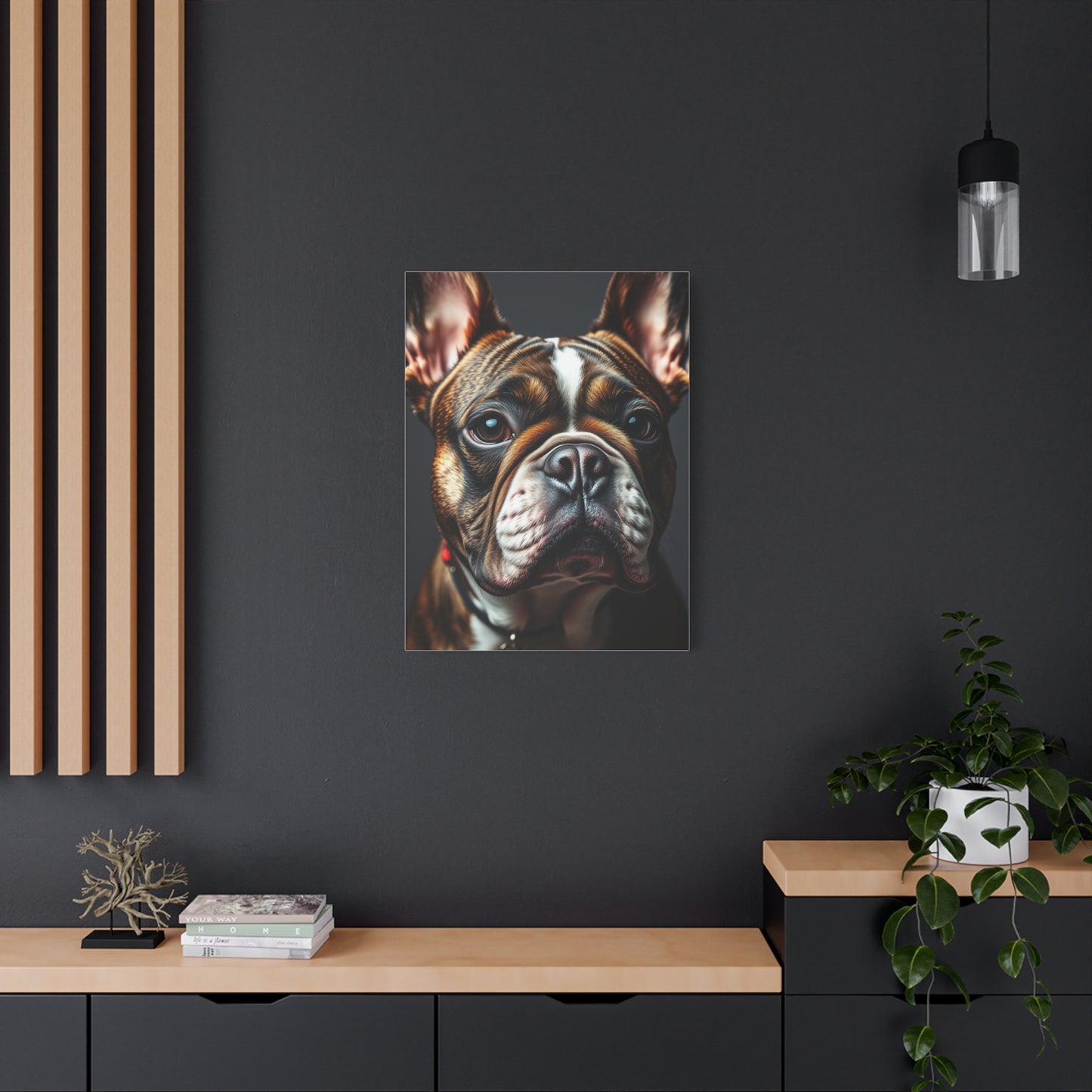 Supreme French Bulldog Art Beautiful Collection Wall Art & Canvas Print