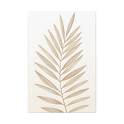 Neutral Palm Silhouette Wall Art & Canvas Prints