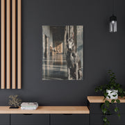 Great Dane Modern Architectural Portrait Wall Art & Canvas Print