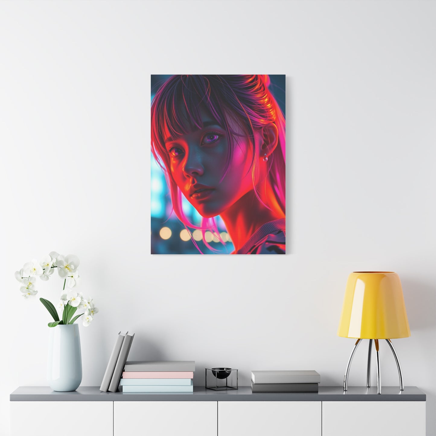 Warakami Vaporwave Art Luxury Canvas Wall Art & Canvas Print