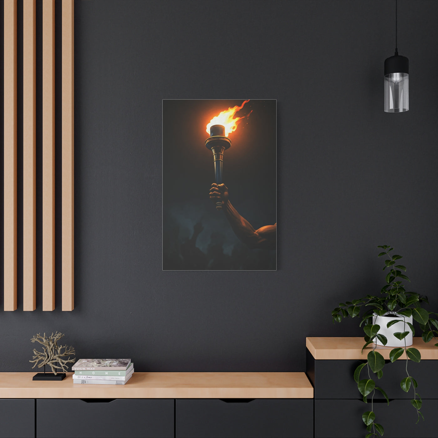 Torch of Defiance Wall Art & Canvas Prints