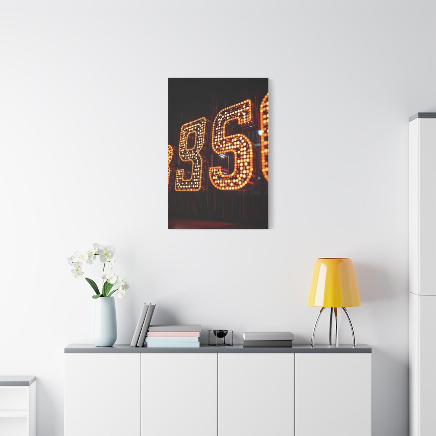 Vision Numbers Art Art Wall Art & Canvas Print