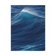 Open Ocean Cresting Wave Study Wall Art & Canvas Print