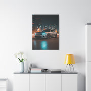 Dodge Charger Hellcat Downtown Night Streets Wall Art & Canvas Prints