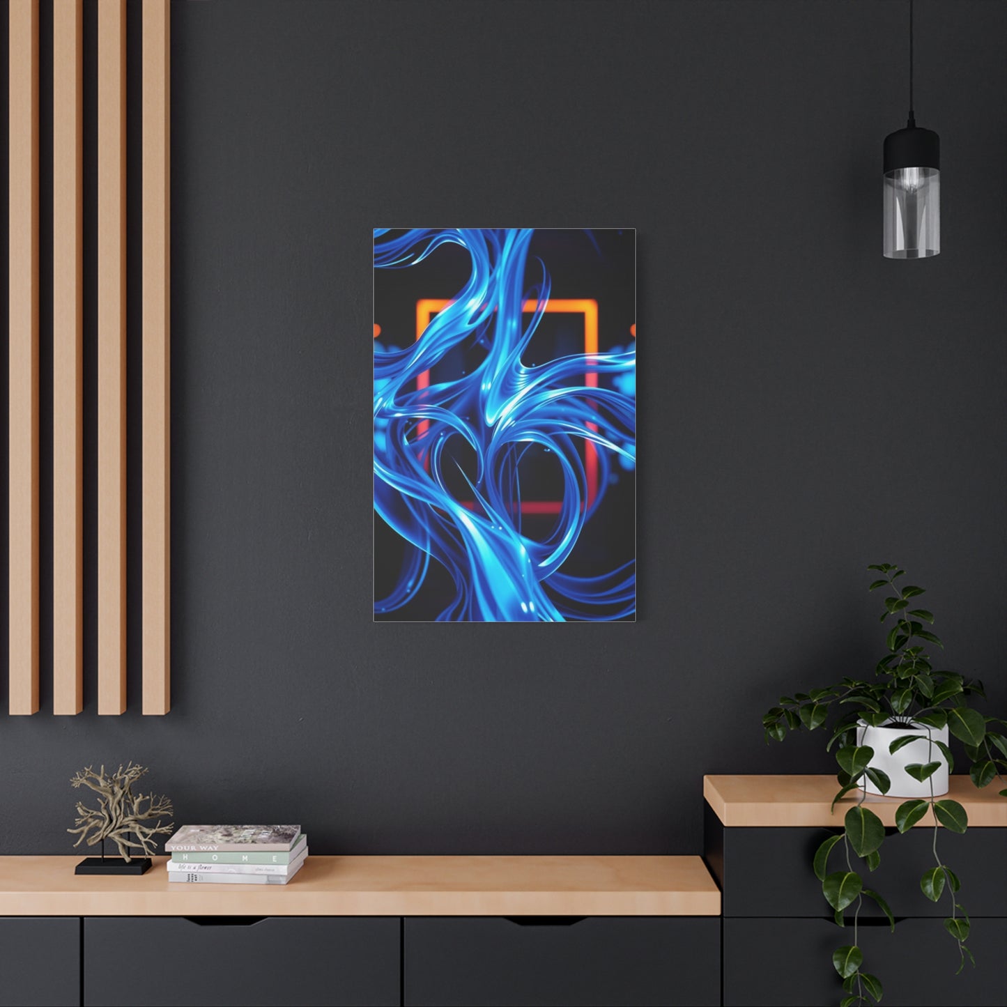 Collection Blue Music Art Art Wall Art & Canvas Print
