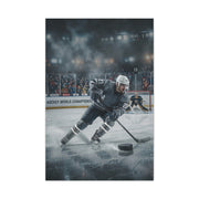 Championship Hockey Action Sports Wall Art & Canvas Print